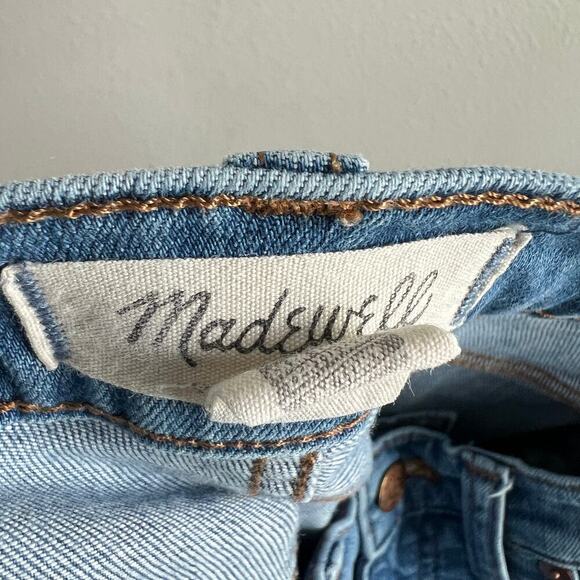 Madewell Cali Demi Boot Jeans Women's 27 Medium Wash Flare Cropped Mid Rise - Picture 6 of 8